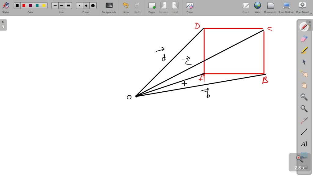 The modulus of the vector product of two vectors is (1)/(√(3)) times ...