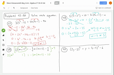solve-each-equation-frac12m12-frac34-mm5-frac52