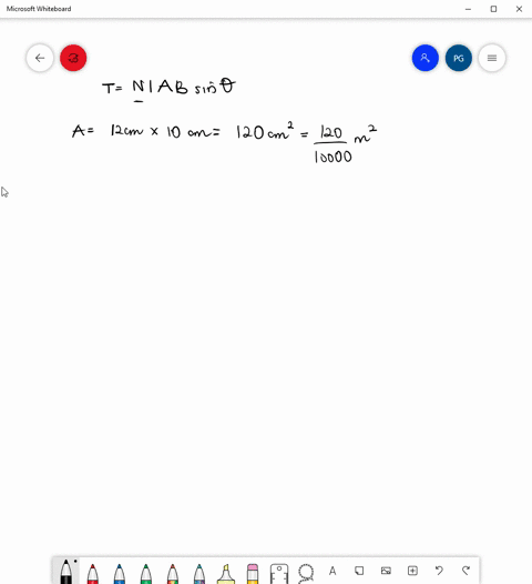 SOLVED:The 40-loop coil shown in Fig. 30-12 carries a current of 2.0 A ...