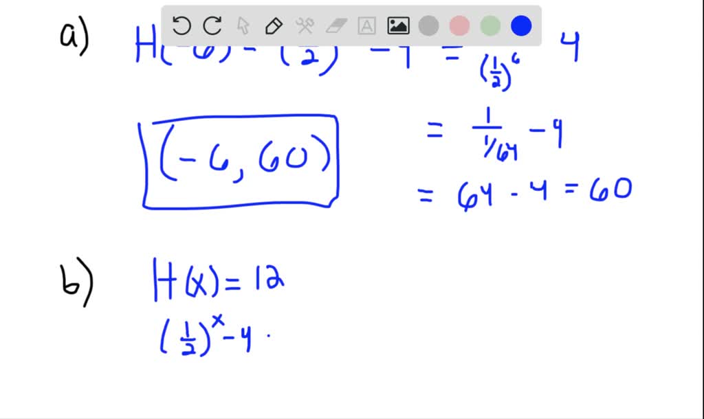 solved-suppose-that-h-x-1-2-x-4-a-what-is-h-6-what-point