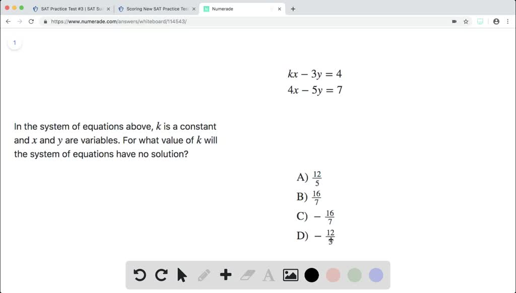 Solved Begin Array L K X 3 Y 4 4 X 5 Y 7