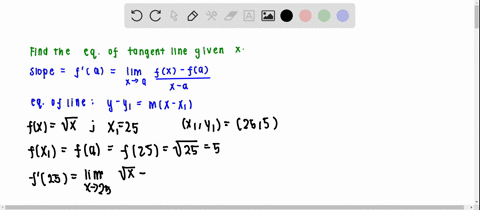 find-the-equation-of-the-tangent-line-to-each-curve-when-x-has-the-given-value-verify-your-answer--6