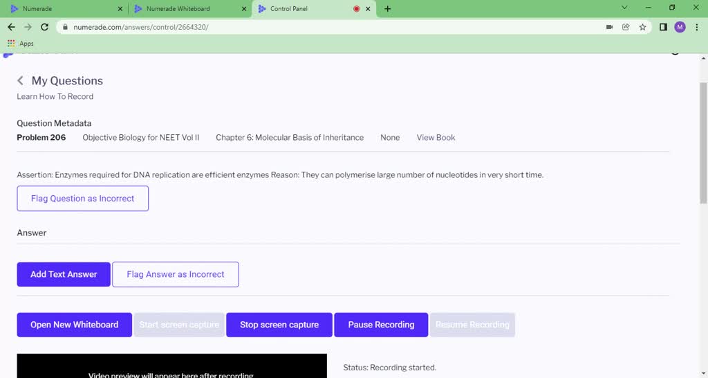 ⏩SOLVEDAssertion Enzymes required for DNA replication are… Numerade