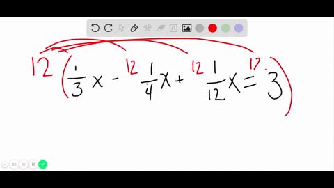 solve-each-equation-and-check-your-solution-see-example-7-frac13-x-frac14-xfrac112-x3