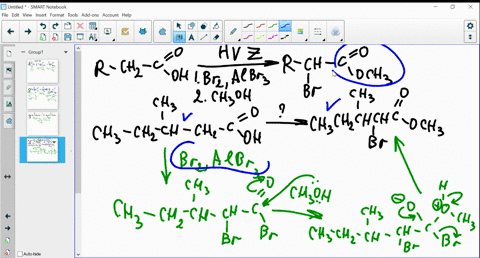 if-methanol-rather-than-water-is-added-at-the-end-of-a-hell-volhard-zelinskil-reaction-an-ester-rath