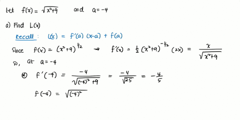 a-find-the-linearization-lx-of-fx-at-xa-b-how-accurate-is-the-approximation-la01-approx-fa01-see-t-2