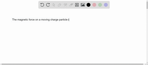 a-magnet-can-exert-a-force-on-a-moving-charged-particle-but-it-cannot-change-the-particles-lanetic-e