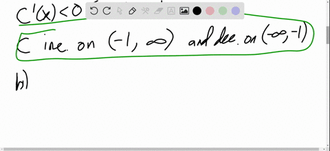 33-44 (a) Find the intervals of increase or decrease. (b) Find the ...