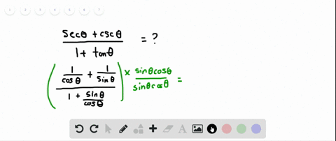 which-expression-can-be-used-to-form-an-identity-with-fracsec-thetacsc-theta1tan-theta-beginarraylll