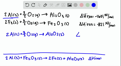 calculate-the-standard-enthalpy-change-for-the-reaction-2-mathrmalsmathrmfe_2-mathrmo_3s-longright-2