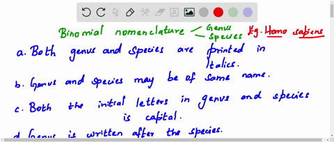 in-binomial-nomenclature-a-both-genus-and-species-are-printed-in-italics-b-genus-and-species-may-be-