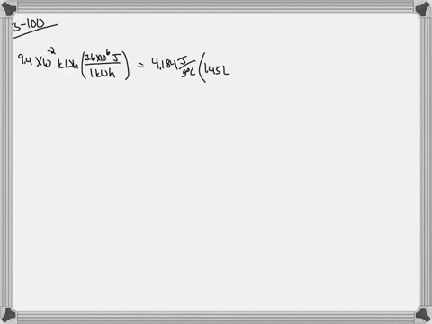 if-145-mathrml-of-water-is-initially-at-250circ-mathrmc-what-is-its-temperature-after-absorption-of-