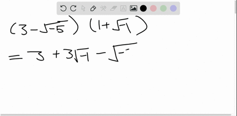 evaluate-the-expression-and-write-the-result-in-the-form-ab-i-3-sqrt-51sqrt-1
