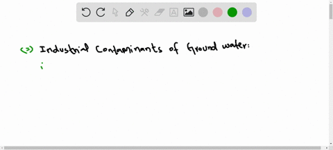 list-some-common-industrial-contaminants-of-groundwater