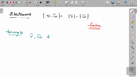 are-the-statements-true-or-false-give-reasons-for-your-answer-if-vecv-and-vecw-are-any-two-vectors-2