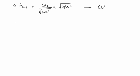 air-flows-through-the-venturi-meter-described-in-problem-8195-assume-that-the-upstream-pressure-is-6