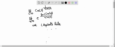 lim-_x-rightarrow-0cos-xfrac1sin-xtext-ans-1