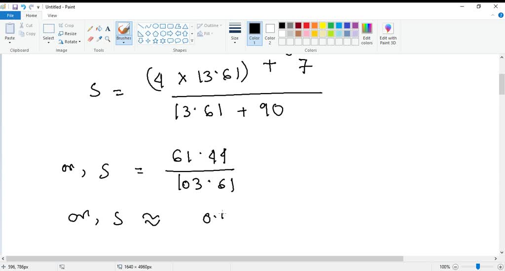 SOLVEDApply the formulas for determining a child's body surface area