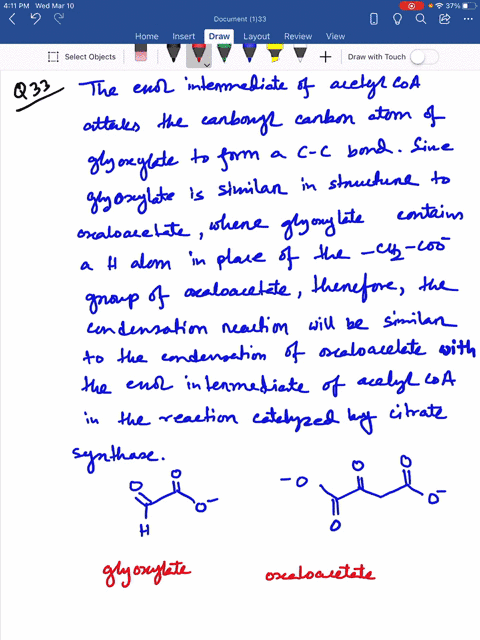 Theme and variation. Propose a reaction mechanism for the condensation ...