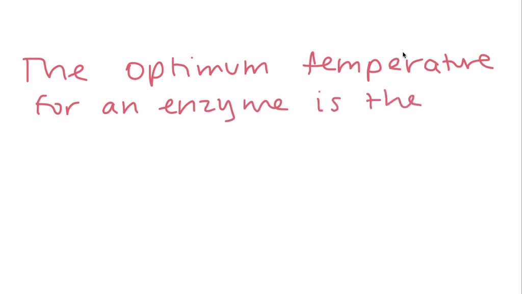 What Is Meant By An Optimum Temperature