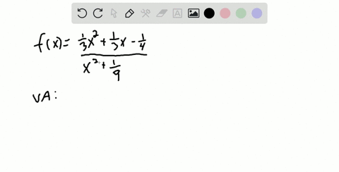 find-all-vertical-asymptotes-and-horizontal-asymptotes-if-there-are-any-fxfracfrac13-x2frac13-x-fr-2