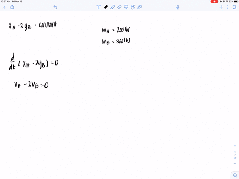 the-two-blocks-shown-are-originally-at-rest-neglecting-the-masses-of-the-pulleys-and-the-effect-of-3