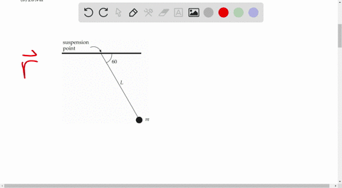 SOLVED:The figure shows swinging pendulum at two different positions ...