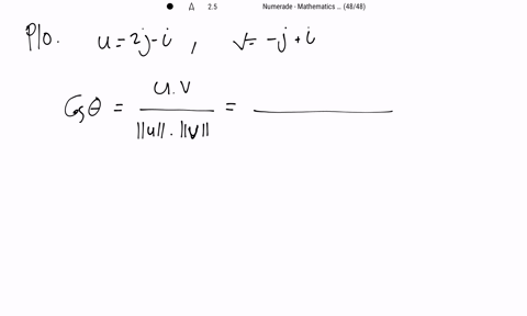 find-the-angle-between-the-given-vectors-if-necessary-express-your-answer-in-terms-of-cos-1-the-ve-2