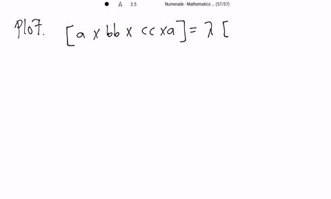 if-veca-times-vecb-vecb-times-vecc-vecc-times-vecalambdaveca-vecb-vecc2-then-the-value-of-lambda-equ