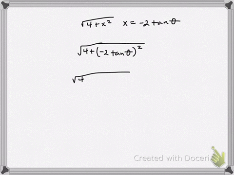 simplify-each-expression-for-the-given-value-of-x-assume-the-angle-theta-is-acute-sqrt4x2-text-if-x-