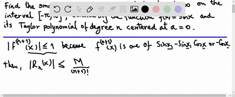 in-the-following-exercises-find-the-smallest-value-of-n-such-that-the-remainder-estimate-leftr_nrigh