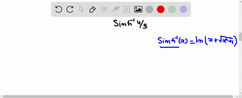 find-the-numerical-value-of-the-expression-sinh-1-frac43