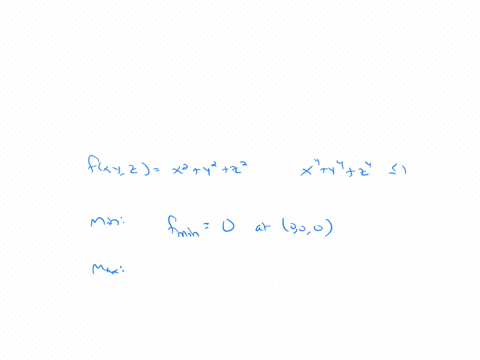 find-the-maximum-and-minimum-of-the-function-fx-y-subject-to-the-constraint-gx-y-leq-c-fx-y-zx2y2z2-