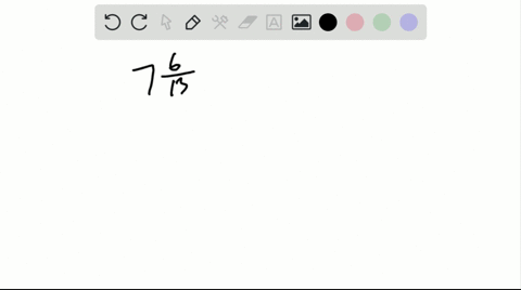 change 2 1 6 to a improper fraction