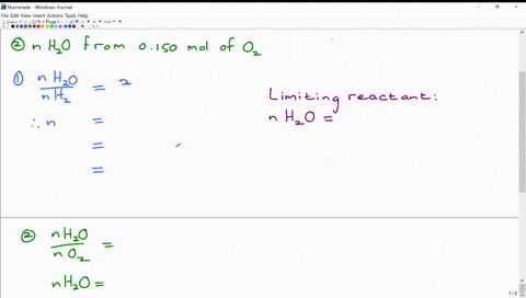 if-500-mathrmmol-of-hydrogen-gas-and-150-mathrmmol-of-oxygen-gas-react-what-is-the-limiting-reactant