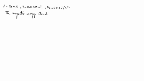 a-toroidal-inductor-with-an-inductance-of-110-mathrmmh-encloses-a-volume-of-00200-mathrmm3-if-the-av