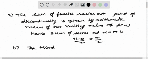 for-the-fourier-series-of-problem-3-a-what-is-the-sum-of-the-series-at-the-point-of-discontinuity-ie