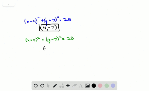 find-the-center-and-radius-of-each-circle-a-x-42y7228-b-x42y-7228