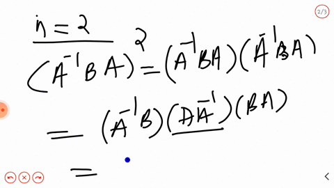 if-a-is-a-square-matrix-b-is-a-singular-matrix-of-same-order-then-for-a-positive-integer-nlefta-1--2