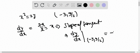 find-an-equation-of-the-tangent-line-to-the-parabola-at-the-given-point-x22-yleft-3-frac92right