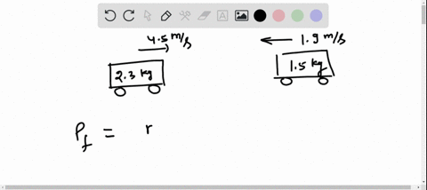 a-23-mathrmkg-cart-is-rolling-across-a-frictionless-horizontal-track-toward-a-15-mathrmkg-cart-that-