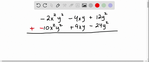 perform-the-operations-beginaligned-2-x2-y2-4-x-y12-y2-10-x2-y29-x-y-24-y2endaligned