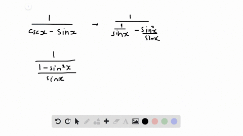 rewrite-each-expression-in-terms-of-the-given-function-or-functions-frac1csc-x-sin-x-sec-x-and-tan-x
