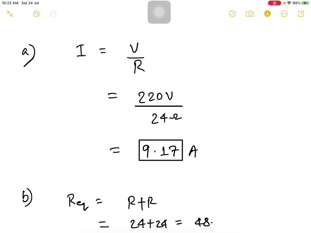 SOLVED A hot plate of an electric oven connected to a 220 V line has