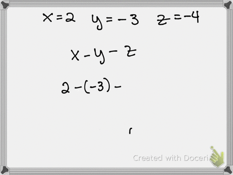 evaluate-the-given-expression-for-x2-y-3-and-z-4-x-y-z