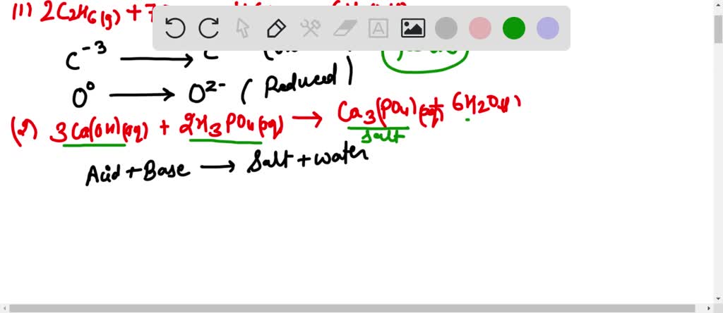 SOLVED Identify Each Of The Reactions In Problem 5 30 As A Precipitation Neutralization Or