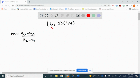 find-the-slope-of-the-line-that-is-a-parallel-and-b-perpendicular-to-the-line-through-each-pair-of-5