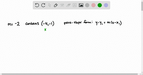 write-a-point-slope-equation-for-the-line-with-the-given-slope-and-containing-the-given-point-m-2-4-