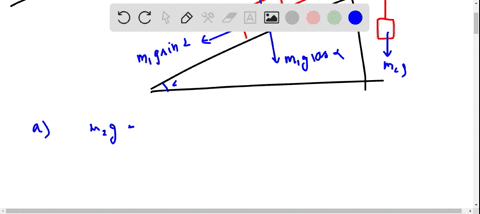 a-block-with-mass-m_1-is-placed-on-an-inclined-plane-with-slope-angle-alpha-and-is-connected-to-a--2