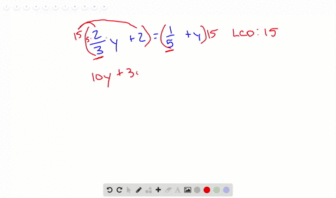 solve-each-equation-if-possible-frac23-y2frac15y
